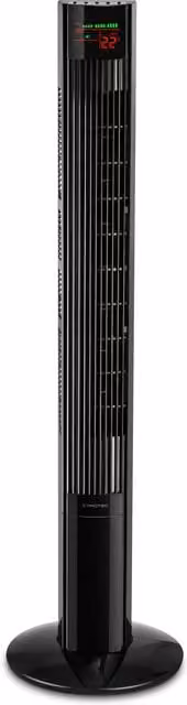 Wentylator wieżowy Trotec TVE 32 T z pilotem, oscylacja 60°, moc 45 W, kolor czarny