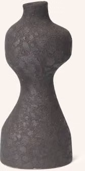 Wazon ceramiczny Ferm Living Yara Medium w kolorze szarym