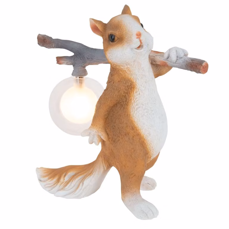Lampa biurkowa do pokoju dziecka Wiewiórka Verka Ruda TL0106 Yaskr