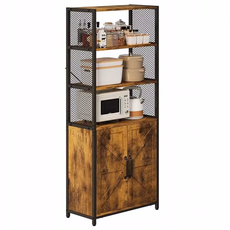 Kredens rustykalny loftowy industrialny regał komoda 151 cm