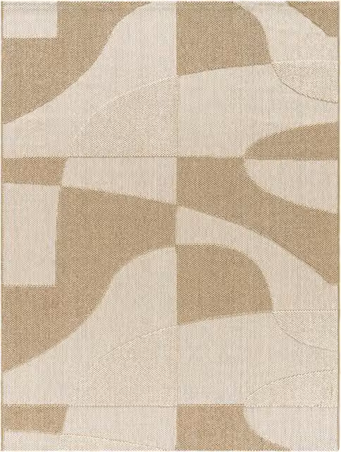 Dywan Bali krem o wzorze geometrycznym do wnętrz i ogrodów W x S: 160 x 220 cm