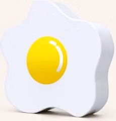 Ceramiczny wazon dekoracyjny Fluid Market Egg w kolorze białym o abstrakcyjnym kształcie