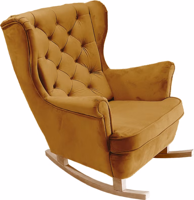 DomoHome fotel rozkładany fotel podłokietniki fotel TV fotel wypoczynkowy fotel tapicerowany fotel kawowy fotel fotel fotel fotel do salonu fotel skrzydłowy | 102x81x95cm | Olive_29816