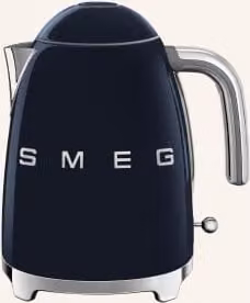 Czajnik Smeg KLF03 w kolorze niebieskim o pojemności 1,7 l z filtrem antykamiennym i funkcją automatycznego wyłączania