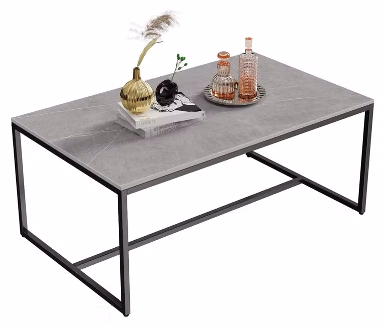 Prostokątny stół marmurowy, 100 cm