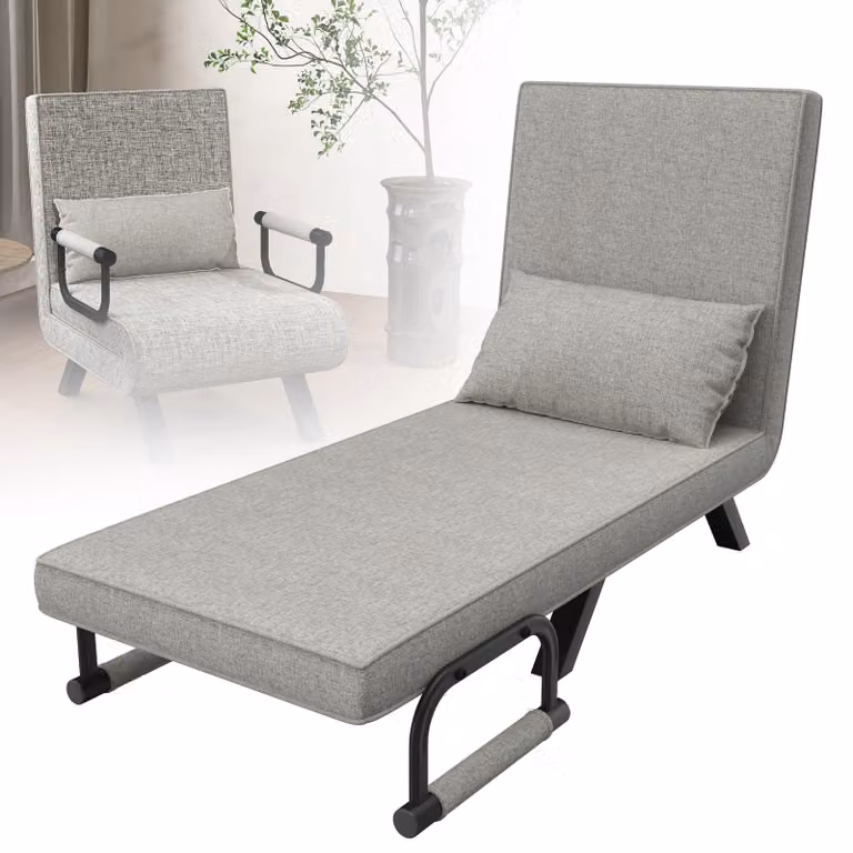 Sofa narożna - Sofa relaksacyjna - Sofa do spania - Sofa wypoczynkowa - Sofa 3 w 1 - Regulowane oparcie i podłokietniki