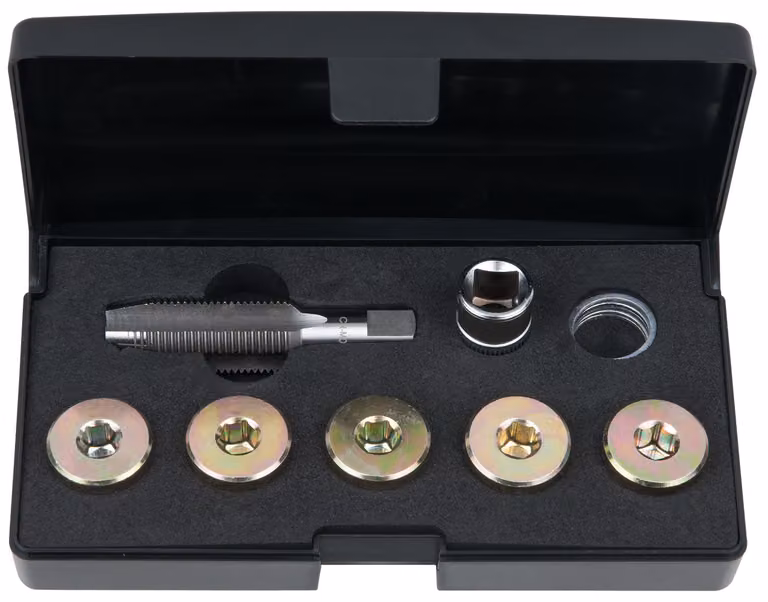 KS TOOLS Zestaw naprawczy gwintu korka spustowego oleju 150.4930 330g