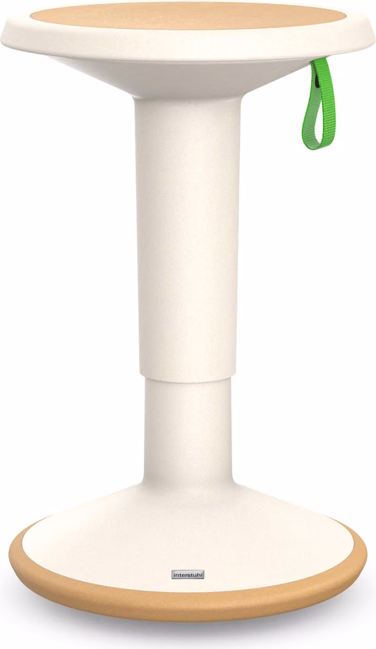 stołek interstuhl ECO UP kremowo-biały Blue Angel No. 10534976