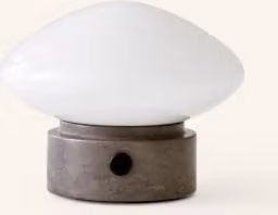 Lampa stołowa &Tradition Mist ap21 w kolorze czarnym z akumulatorem i oświetleniem LED