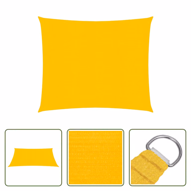Markiza Living Store 160 g/m² Yellow 3x3 m HDPE