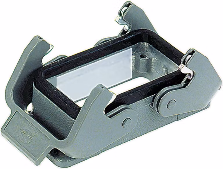 HARTING Han 10B HvE Obudowa montażowa niska z 2 poprzeczkami - 1 sztuka