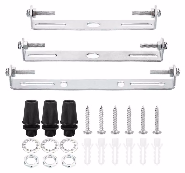 Lampa sufitowa, dostępne rozmiary: 100 mm, 115 mm, 120 mm, zestaw 3 sztuk