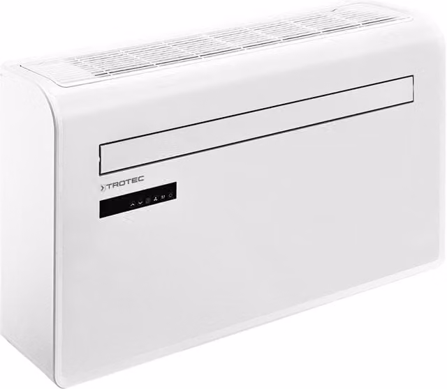 Klimatyzator ścienny monoblok Trotec PAC-W 2650 SH z funkcją grzania, WiFi i sterowaniem aplikacją, kolor biały