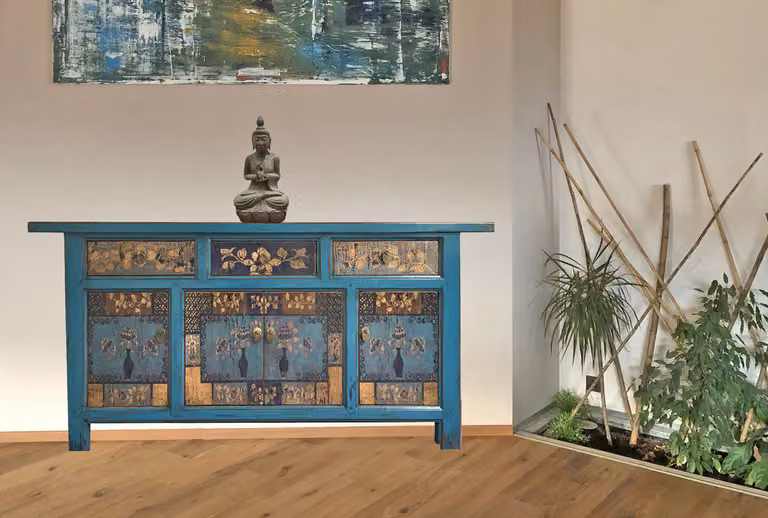 OPIUM OUTLET komoda meblowa chińska azjatycka orientalna, w pełni zmontowana