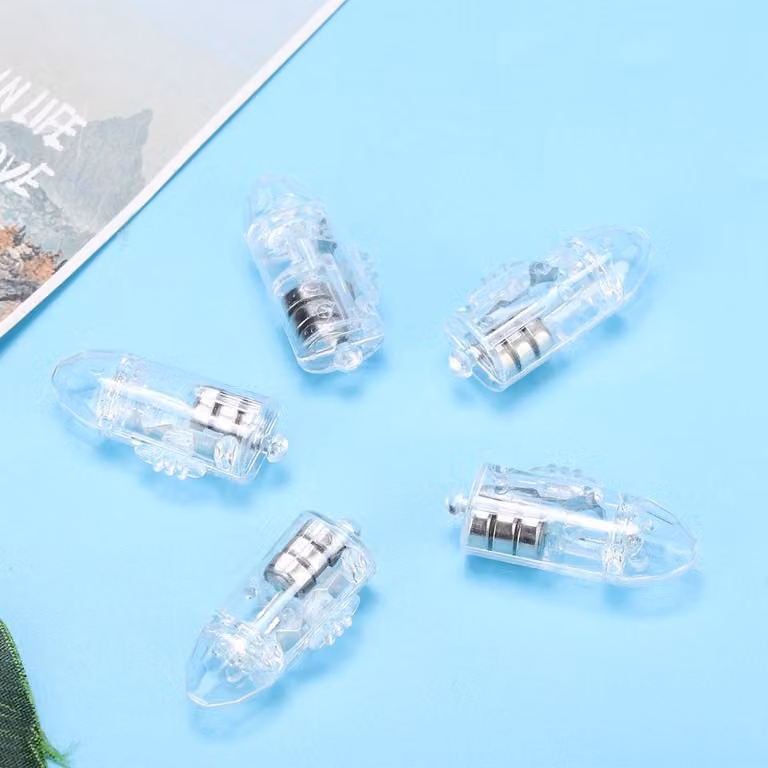 100Pcs Uroczy kształt balonu LED Papierowa latarnia Lampa Domowa Impreza Wesele Światło Dekoracja Czerwony