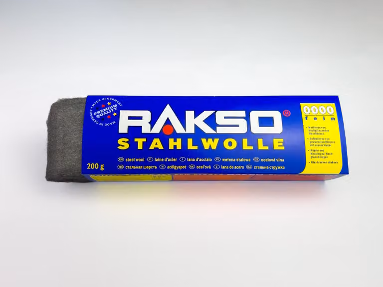 RAKSO, wełna stalowa, opakowanie 200 g, sort 0000