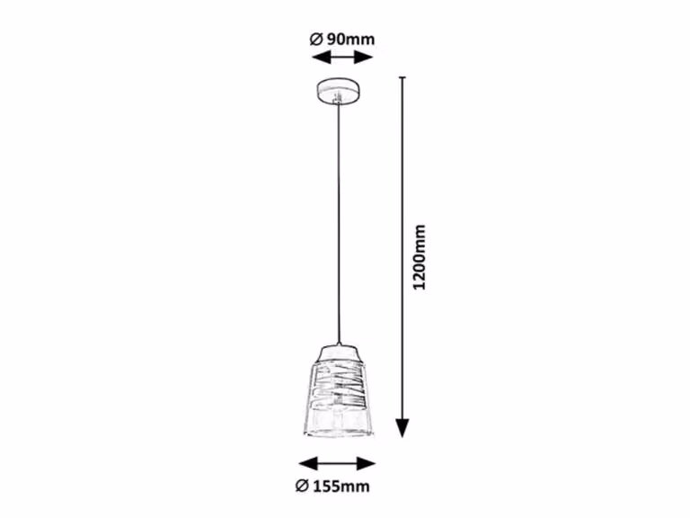 Lampa wisząca ZENAIDA 3543 Rabalux