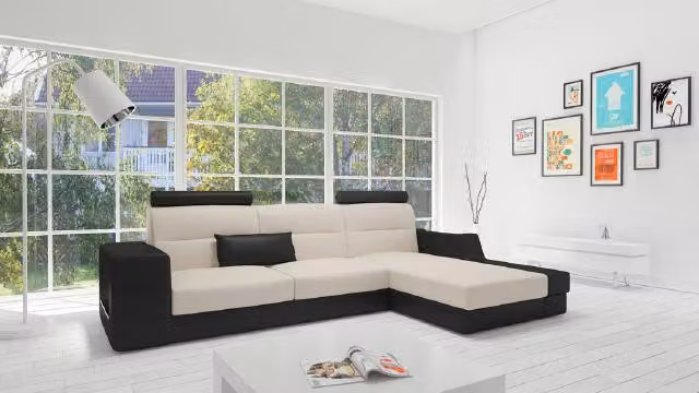Sofa, kanapa, narożnik, zestaw mebli wypoczynkowych, skórzana sofa