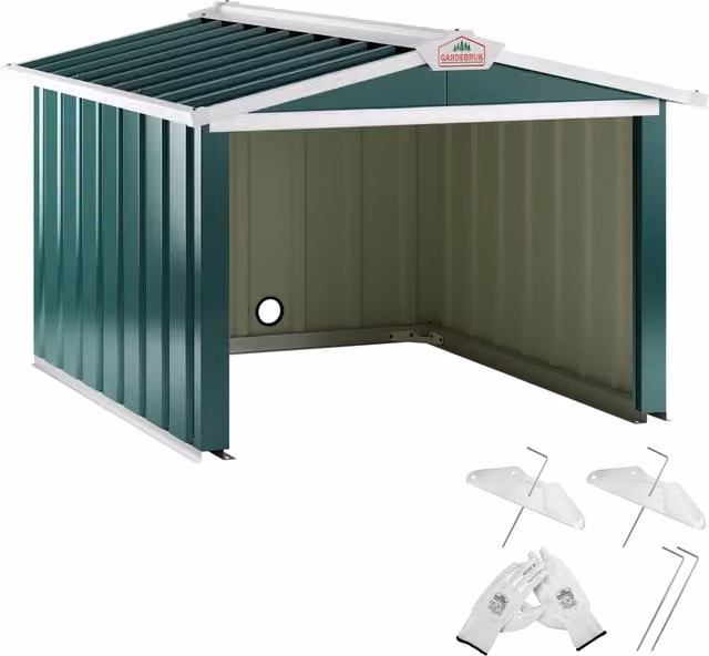 Garaż dla kosiarek automatycznych Gardebruk® Zielony W x S x G: 86 x 100 x 63 cm