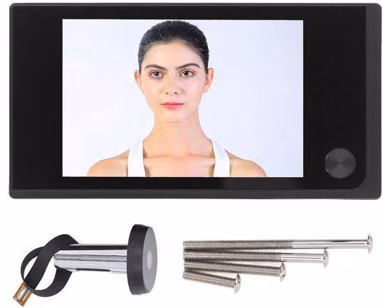 Cyfrowy wideodomofon z 3,5-calowym ekranem LCD, zapewniający bezpieczeństwo