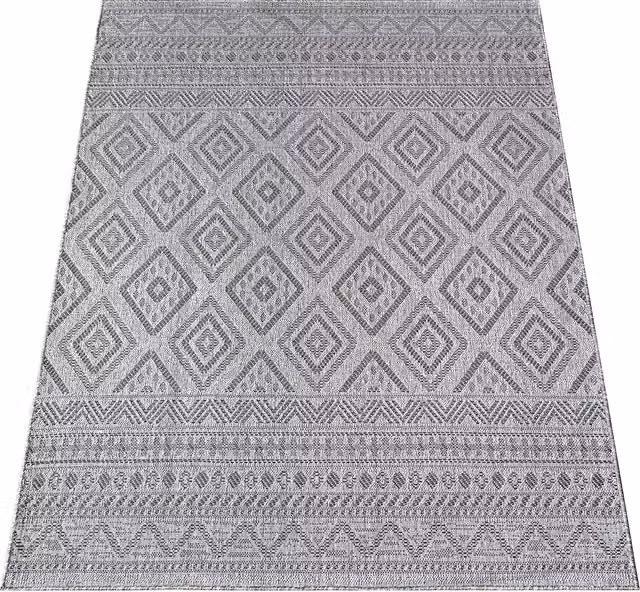 Dywan wewnętrzny i zewnętrzny Verona antracyt 80 x 250 cm