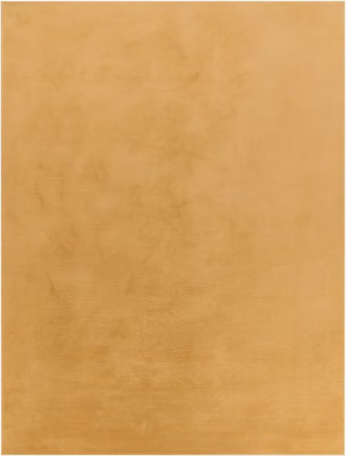 Puszysty dywan Solina żółty 60 x 90 cm