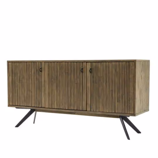 OXM Komoda Massa Brown 160 x 80 x 45 cm, drewniana