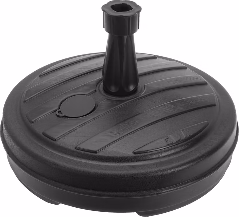 EDA 010703 G.GF Stojak na parasole EDA, plastikowy, okrągły, 430 mm, ciemnoszary