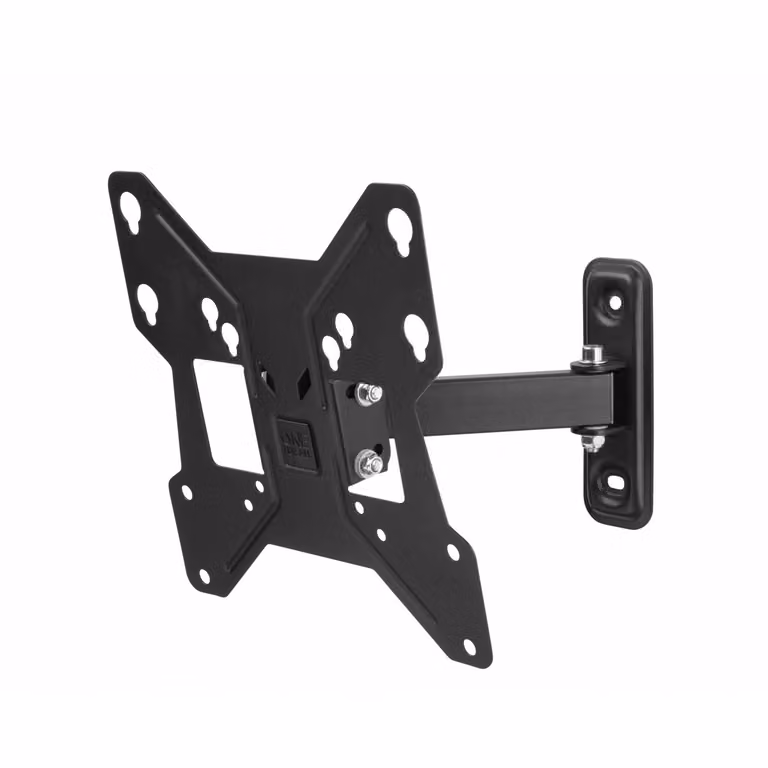 One For All WM2241, 33 cm (13"), 101,6 cm (40"), 75 x 75 mm, 200 x 200 mm, 0 - 15°, Czarny