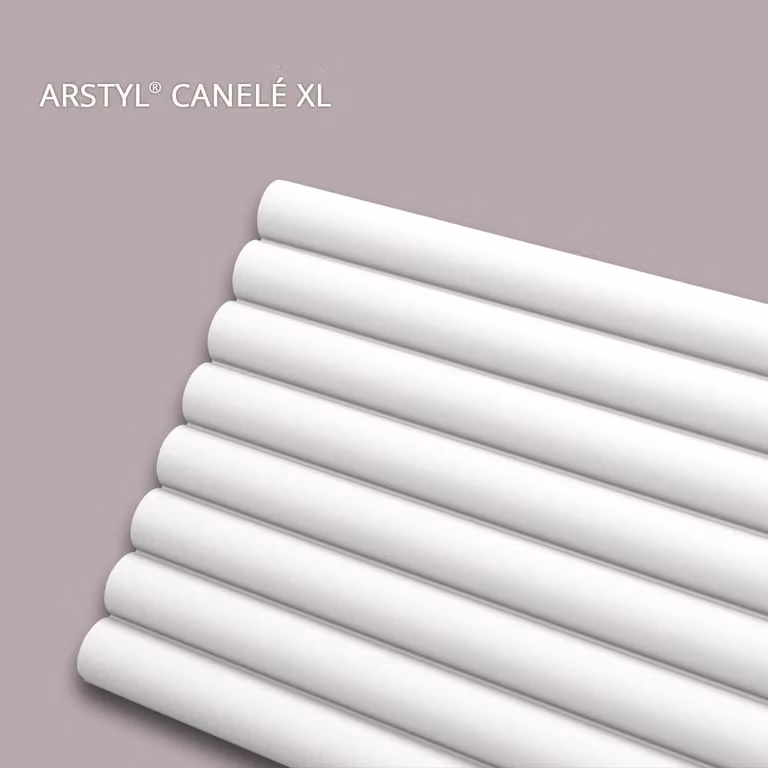 NMC CANELÉ XL ARSTYL Noel Marquet Panel ścienny 3D Okładzina ścienna Panel akustyczny Listwa dekoracyjna Sztukateria 2 m