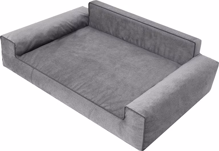 Pillowprim legowisko dla psa "Glamour" -100x65cm- elegancka poduszka na sofę dla psów, miękka i zmywalna