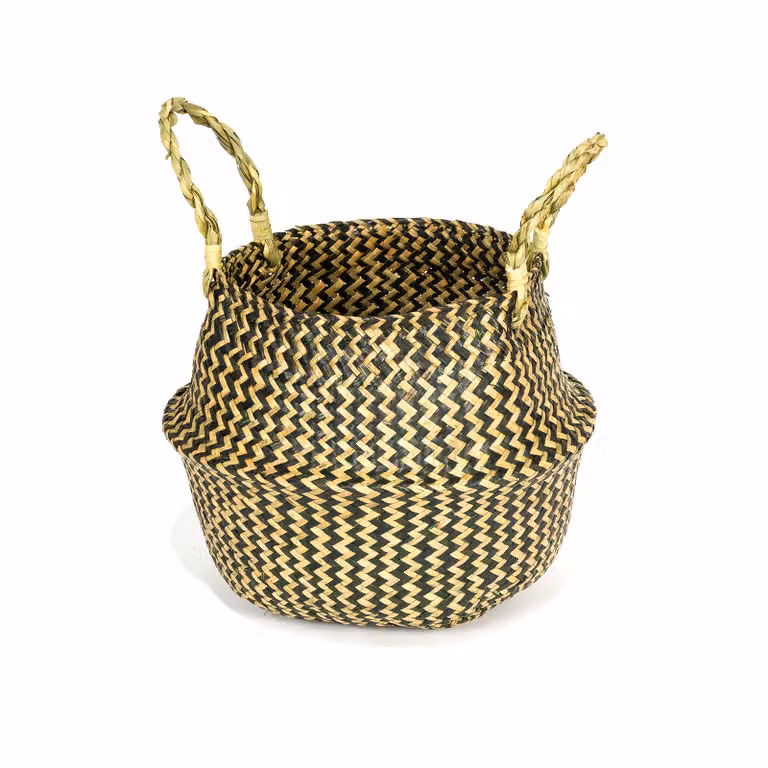 Boho osłonka na doniczkę Kosz na drobiazgi Meven Home & Garden 25 × 25 × 12/24 cm