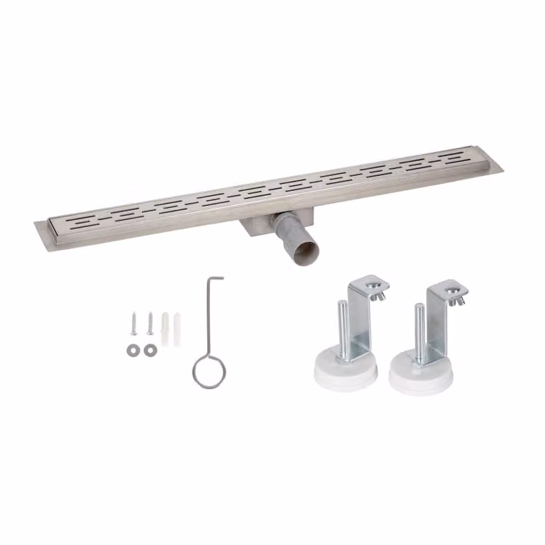 Bc-elec - HFD02-80 80cm odpływ liniowy ze stali nierdzewnej Odpływ liniowy z regulacją wysokości 67-92mm