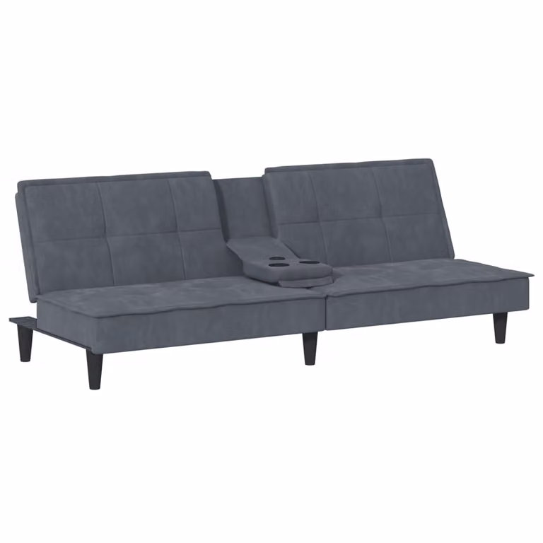 VidaXL 351921, Szary, Pianka, Plastik, Poliester, Poli drewno, 2000 mm, 890 mm, 700 mm