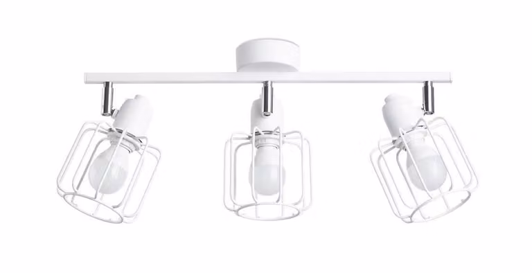 Plafon BELUCI 3 biały 3xE14 10W stal 19x17x48cm Sollux Lighting