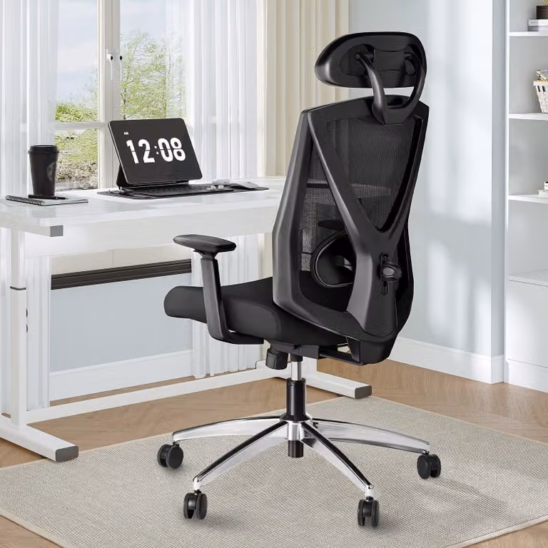Ergonomiczne krzesło biurowe - Krzesło biurowe - Krzesło do gier komputerowych - Krzesło robocze - Krzesło obrotowe - Regulowana wysokość