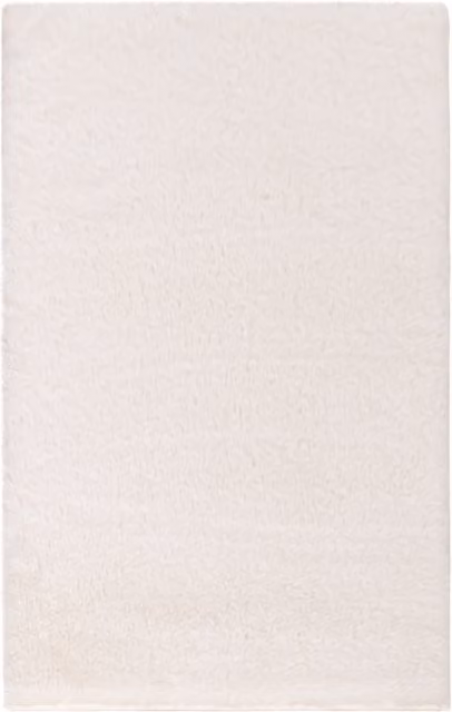 Dywan Comfort krem prostokątny, można prać w pralce, antypoślizgowy, kompatybilny z ogrzewaniem podłogowym, W x S: 50 x 80 cm