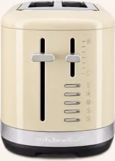 Toster KitchenAid 5KMT2109 w kolorze beige z funkcją podtrzymywania ciepła i schowkiem na kabel
