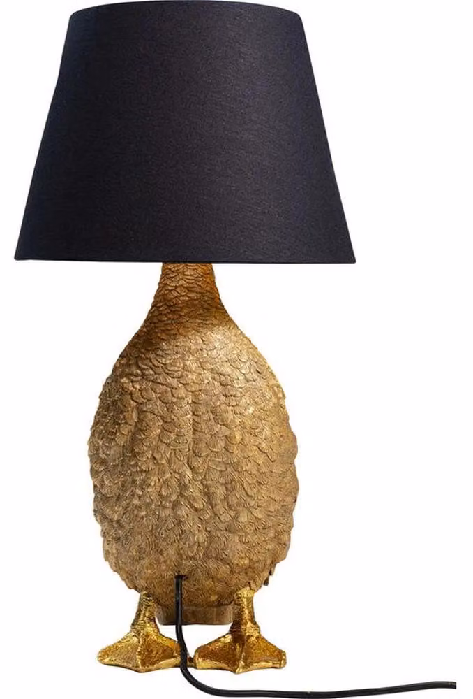 Lampa stołowa KARE Design Animal Duck Hide and Seek, wysokość 58 cm
