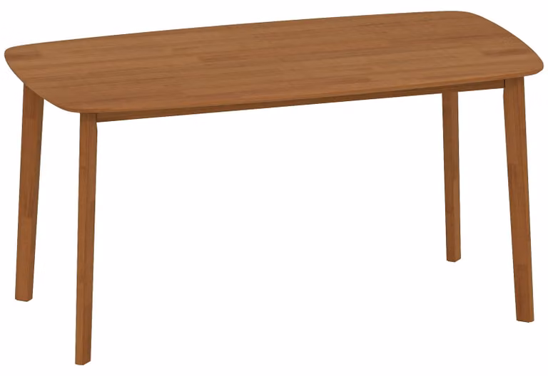 Stół jadalniany z drewna sosnowego – styl rustykalny | Kolor: brązowy | Wymiary: 80x150x76 cm