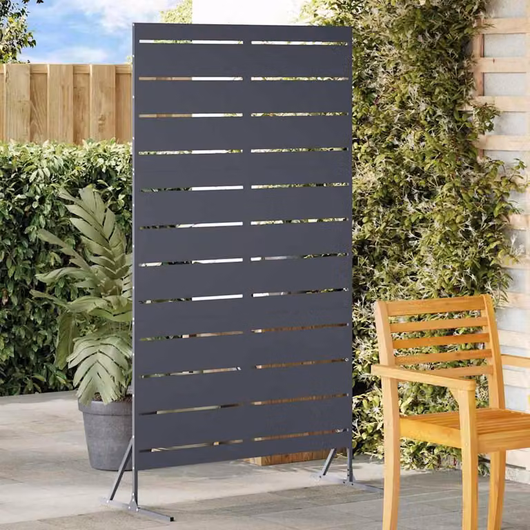 Maison Exclusive – osłona zapewniająca prywatność 100 x 50 x 180 cm, stal antracytowa