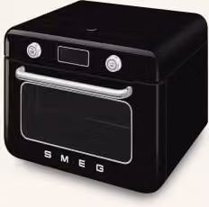 Piekarnik konwekcyjno-parowy Smeg Combi w kolorze czarnym z funkcją pary, grillem i programami automatycznymi