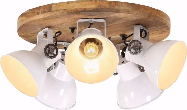 Lampa Sufitowa 25 W, Biała, 50X50X25 Cm, E27 Lumarko!