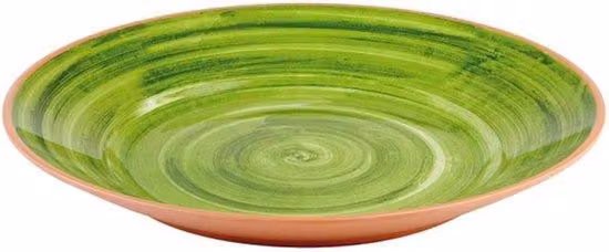 Blat z melaminy, zielony – Ø 405 x 55 cm