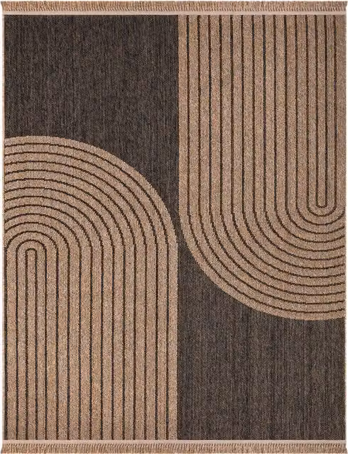 Dywan wewnętrzny i zewnętrzny Colonia szary 160 x 220 cm