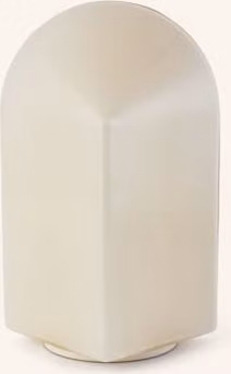 Lampa stołowa przenośna HAY Parade Portable w kolorze białym z regulacją ściemniania i akumulatorem LED