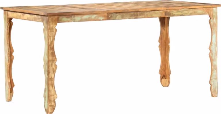 Stół do jadalni 160×80×76 cm Lite drewno z recyklingu