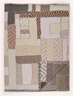 Pled Legacy Zoeppritz koc żakardowy z frędzlami, kolor szary, bawełniany, wymiary: 210 x 150 cm