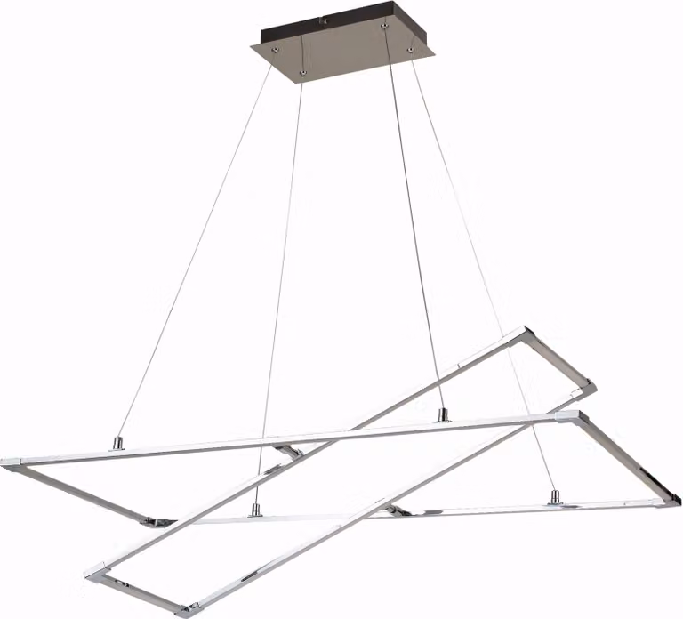 Lampa wisząca KSEROS 90X44 45W LED CHROMOWY 4000K A0033-321 Apeti
