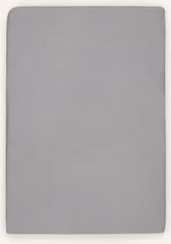 Prześcieradło z gumką Formesse Bella Donna Alto, szare, bawełna jersey, 90 x 190 cm